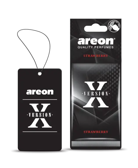  Ароматизатор Areon X-VER Strawberry (Клубника) 704-AXV-006