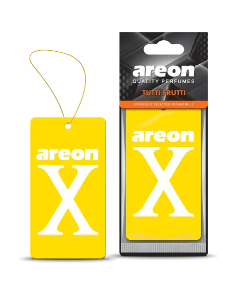 Ароматизатор Areon X-VER Orange-Tutti Frutti (Оранжевый-Тутти Фрутти) 704-AXV-016