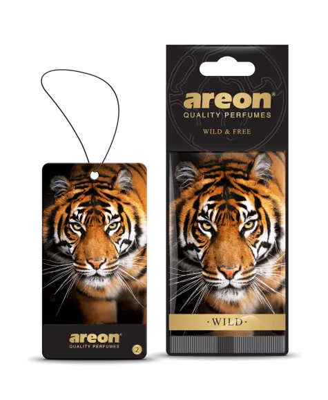 Ароматизатор Areon WILD Wild & Free (Дикий и свободный) 704-AW-03