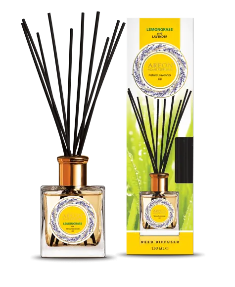 Ароматизатор Areon STICKS 150 ml. NATURAL LAVENDER OIL (Lemongrass & Lavender Oil)704-LHP-05